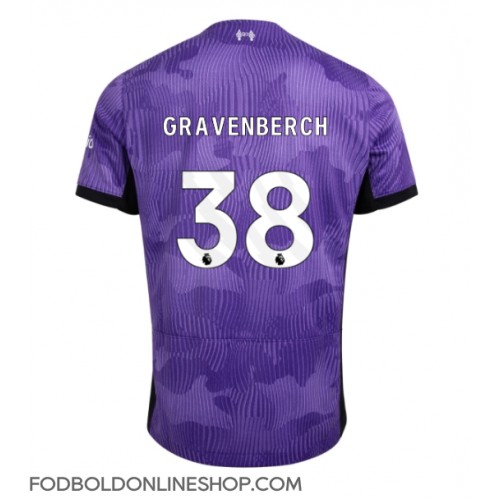 Liverpool Ryan Gravenberch #38 Tredjetrøje 2023-24 Kortærmet